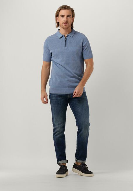 Lichtblauwe SAINT STEVE Polo GABRIEL - large