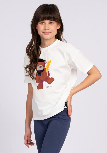NIK & NIK T-shirt BEAR T-SHIRT en blanc - large