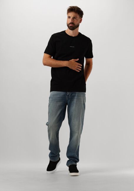 Zwarte PURE PATH T-shirt REGULAR FIT T-SHIRTS CREWNECK SS101 - large