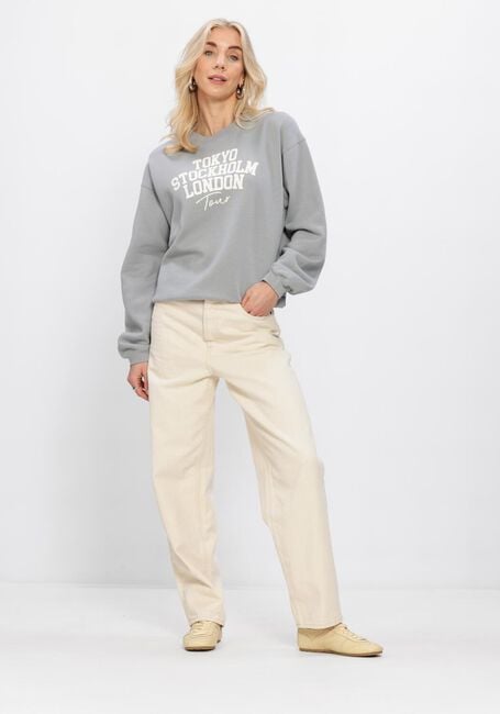 PENN & INK Chandail SWEATER PRINT en gris - large