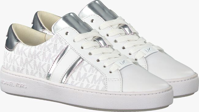 Witte MICHAEL KORS Lage sneakers IRVING STRIPE LACE UP - large