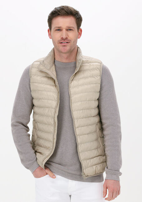 PROFUOMO Veste sans manches PPTU1-B en beige - large