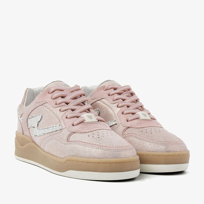 VIA VAI Baskets basses SAM LEVI en rose - large