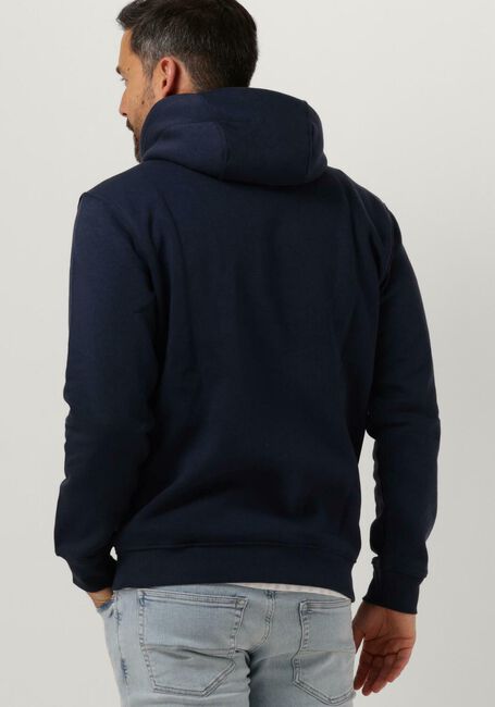 TOMMY JEANS Chandail REG TONAL LINEAR LOGO HOODIE Bleu foncé - large