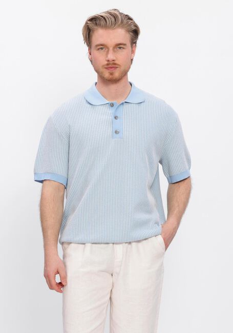 JC RAGS Polo POLO SS DALE Bleu clair - large