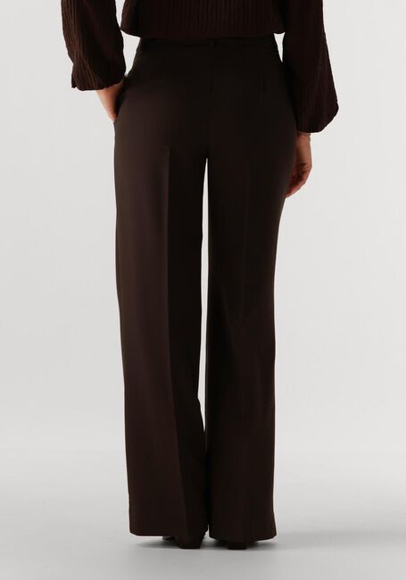 CO'COUTURE Pantalon large VOLA LONG WIDE PANT en marron - large