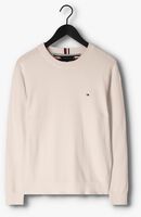 TOMMY HILFIGER Pull CROSS STRUCTURE CREW NECK Blanc