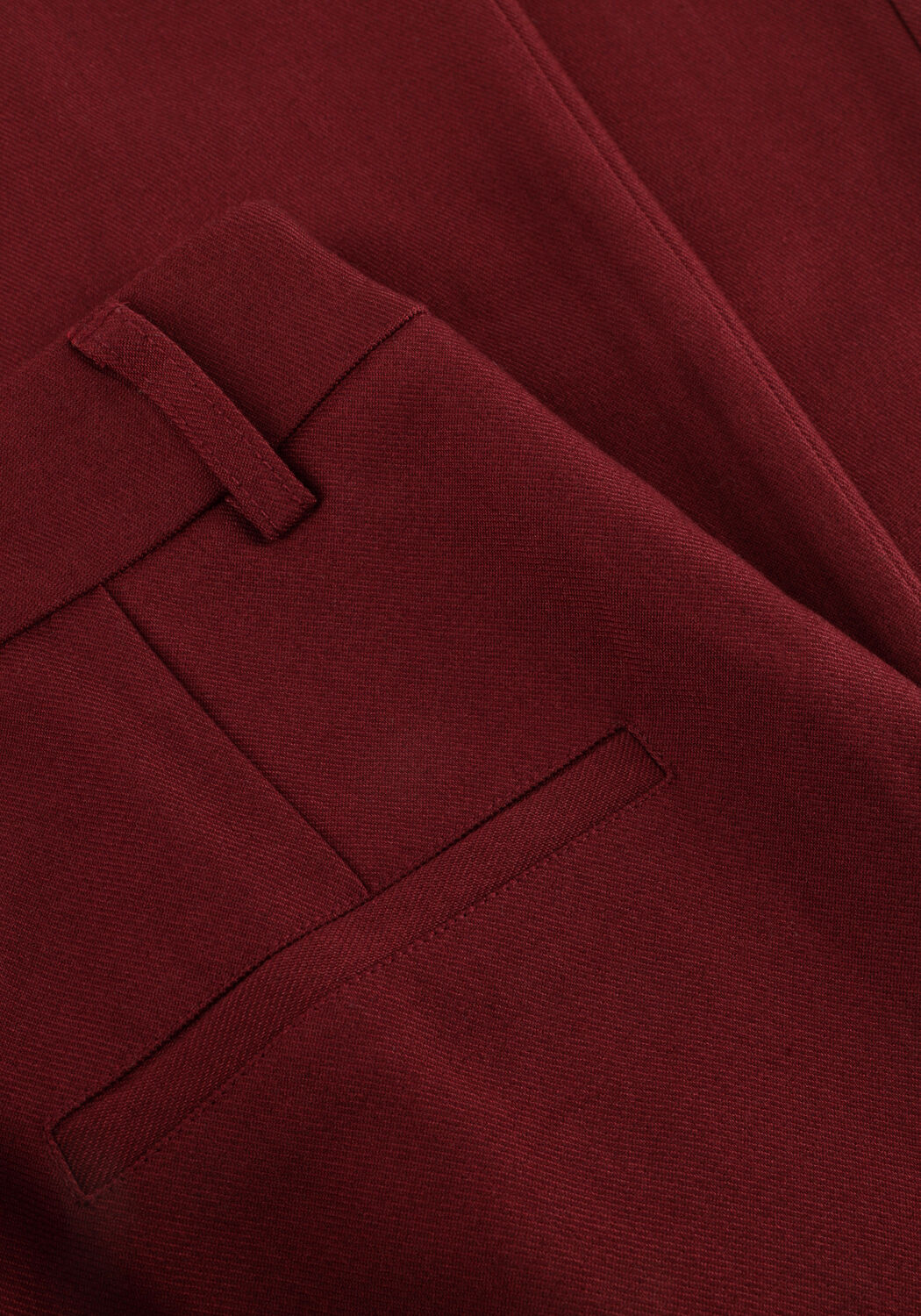 NOTRE-V Pantalon large NV-GISELLE Bordeaux - large