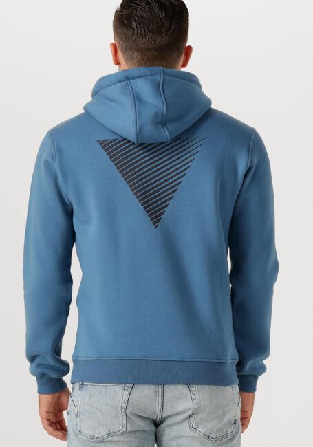 PURE PATH Chandail REGULAR FIT HOODIE LS SWEATERS en bleu - large