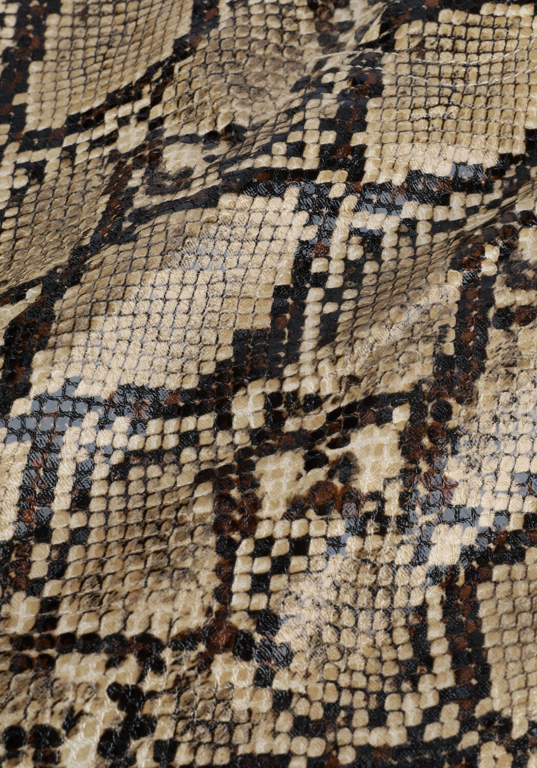 Bruine NA-KD Minirok PU MINI SKIRT - large