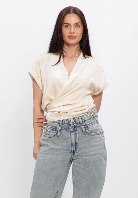 Gebroken wit FREEBIRD Tops & T-shirts WV-SATIN-AIR-26-1 - large