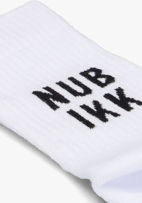 NUBIKK NOVA SOCKS (M) Chaussettes en blanc - large