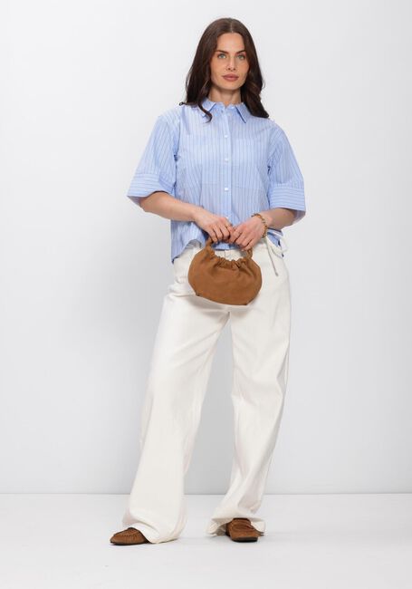 ROUGE EDIT ROUPAIGE 2/4 SHIRT / PF Blouses en bleu - large