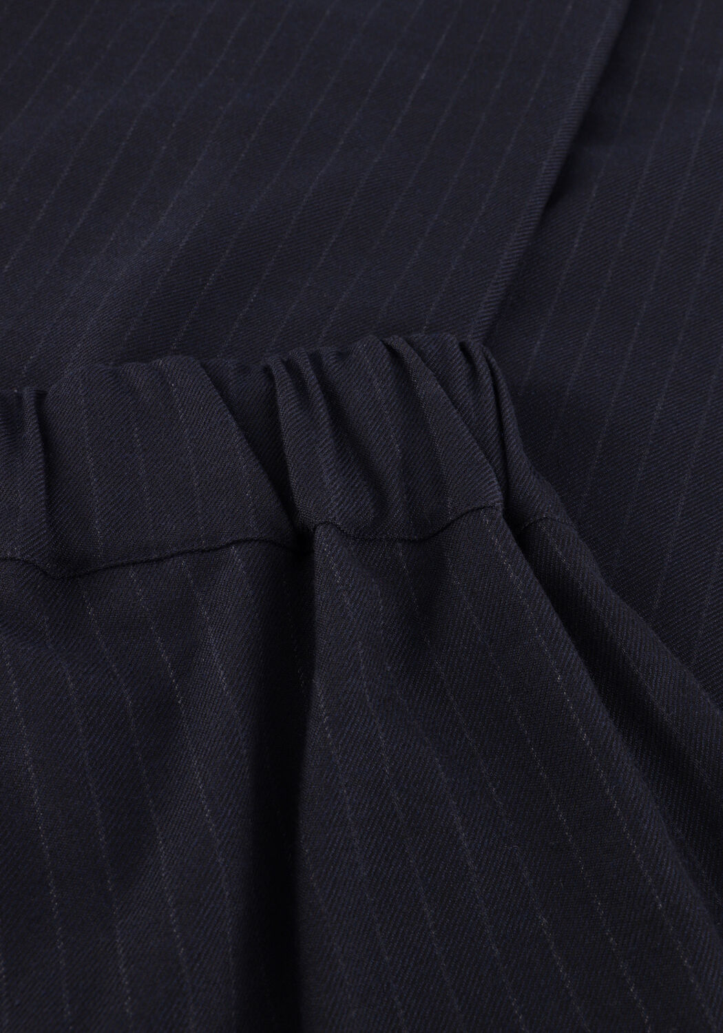 BY-BAR Pantalon large BENJI PINSTRIPE PANTS Bleu fonc&eacute; - large