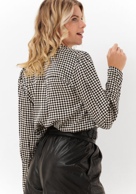 NEO NOIR HERDIS SHELL GRID BLOUSE Blouses Blanc - large