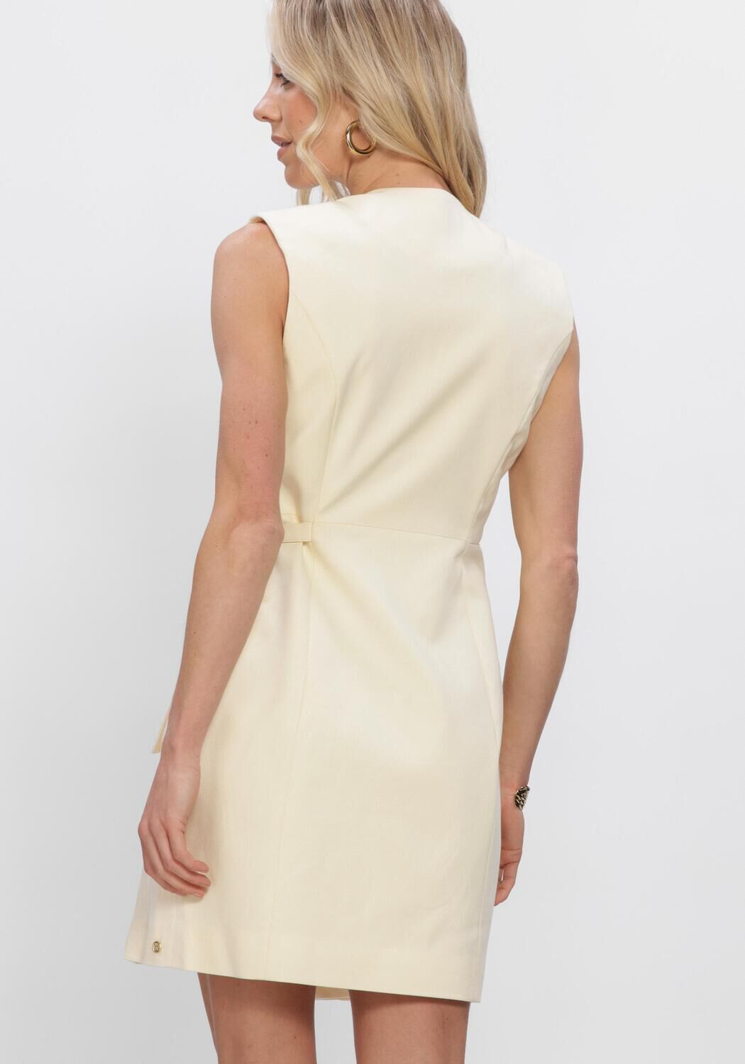 Gele JOSH V Mini jurk HENLEY 0411 - large