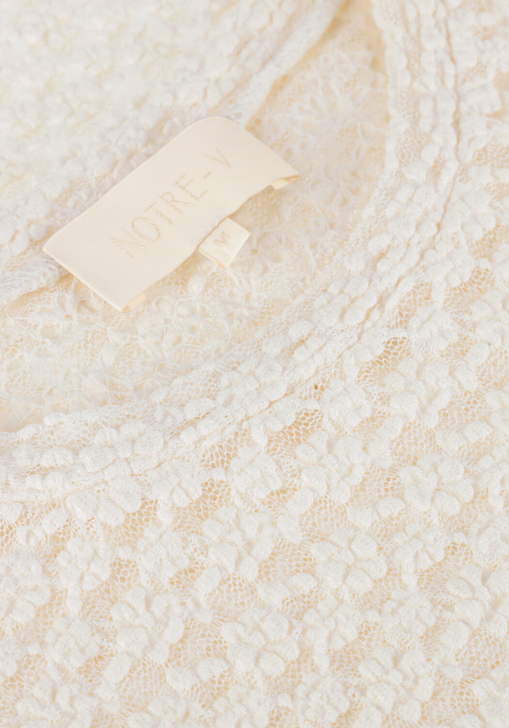 NOTRE-V Haut NV-GYAN Cr&egrave;me - large