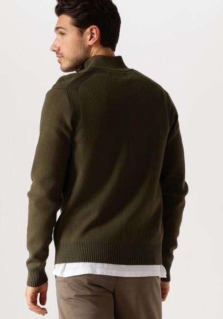 DSTREZZED Pull FELL SKIPPER Vert foncé - large