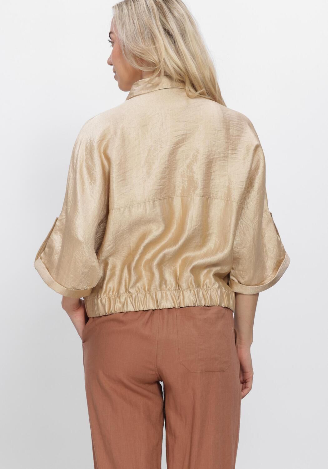 Gouden NUKUS  NELLY BLOUSE - large