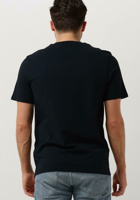 Donkerblauwe LYLE & SCOTT T-shirt CONTRAST POCKET T-SHIRT - large