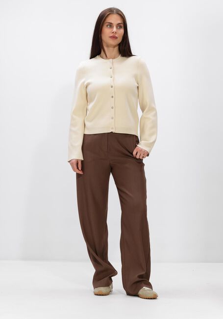 Gebroken wit Y.A.S. Vest YASEENA LS KNIT CARDIGAN - large