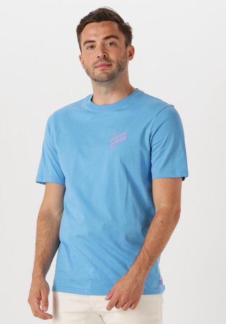 Blauwe SCOTCH & SODA T-shirt REGULAR FIT LEFT CHEST LOGO T-SHIRT - large