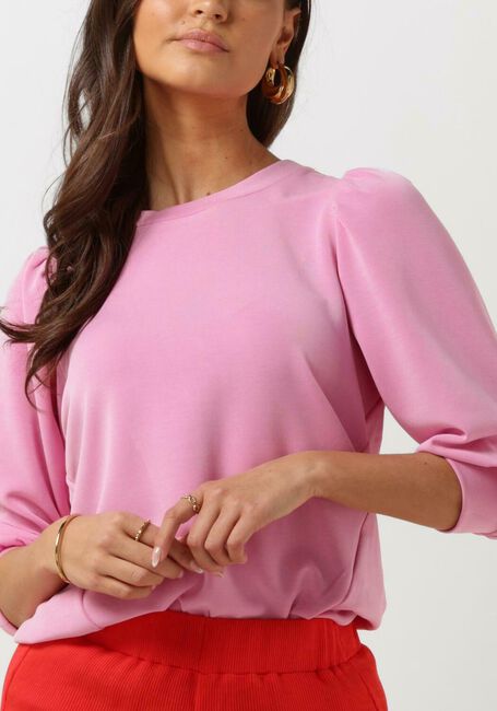 SELECTED FEMME Pull SLFTENNY 3/4 SWEAT TOP en rose - large