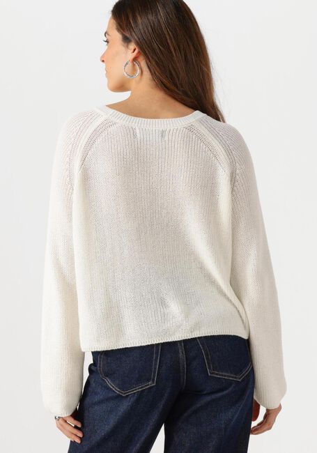Witte WITHBLACK Trui WBLINDIANA LS O-NECK PULLOVER - large