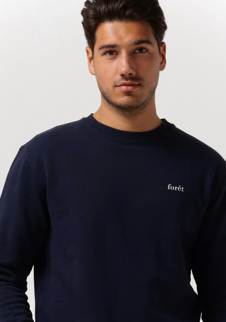FORÉT Pull ASH SWEATSHIRT Bleu foncé - large