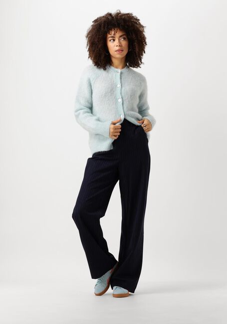 Blauwe NUKUS Vest LOREN CARDIGAN - large