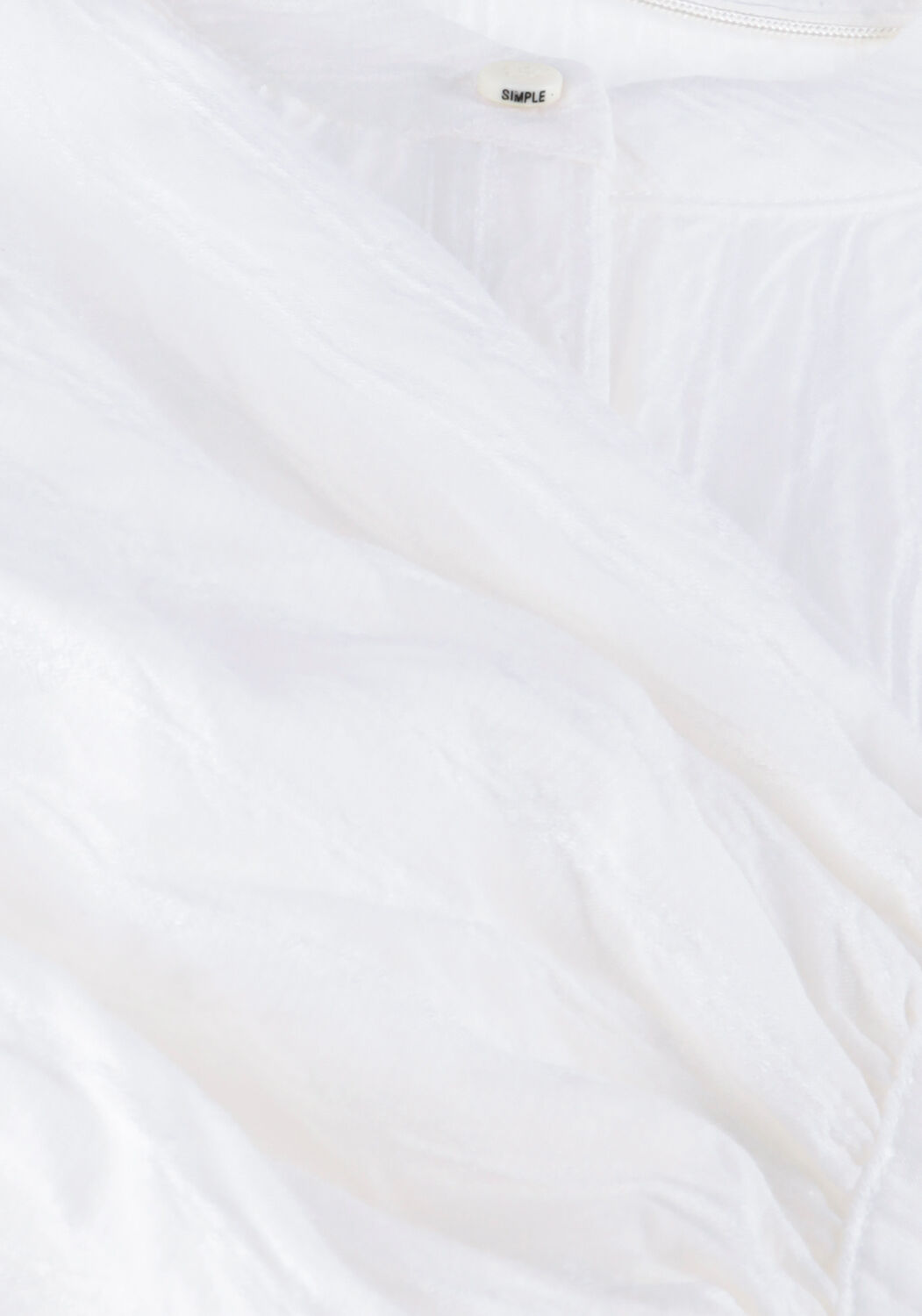 SIMPLE WV-VIS-STRUC-24-1 Blouses &Eacute;cru - large