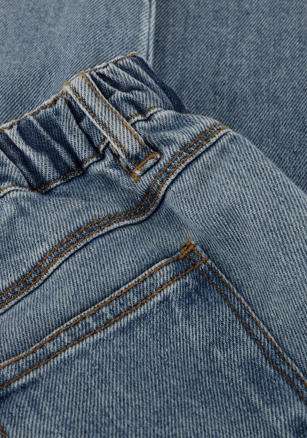 Blauwe LIL' ATELIER Straight leg jeans NMFKAROLE LOOSE JEANS 4016-CJ LIL - large