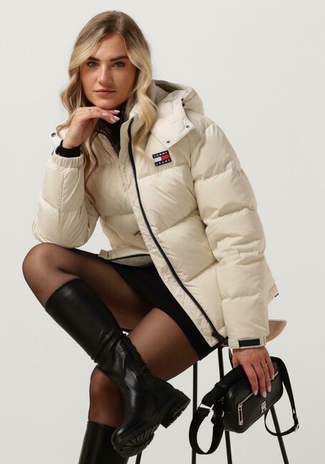 TOMMY JEANS Veste matelassé TJW ALASKA PUFFER en beige - large