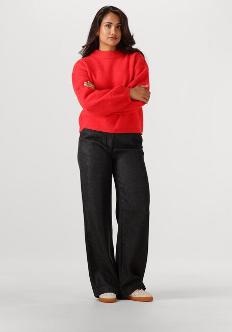 ANOTHER LABEL Pull DYLOU KNITTED PULL L/S en rouge - large