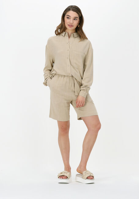 ESMÉ STUDIOS MAREN OVERSIZE SHIRT Blouses en beige - large