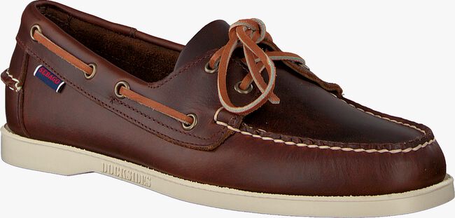 SEBAGO Chaussures à lacets DOCKSIDES en marron  - large
