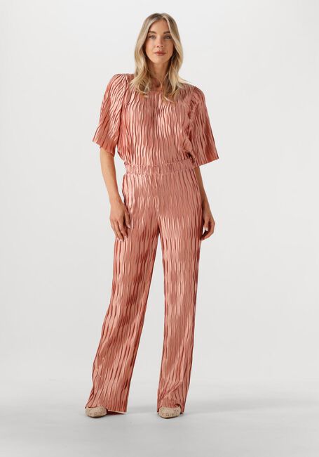 DANTE6 Pantalon large LILIUM PLISSE PANTS Rose clair - large