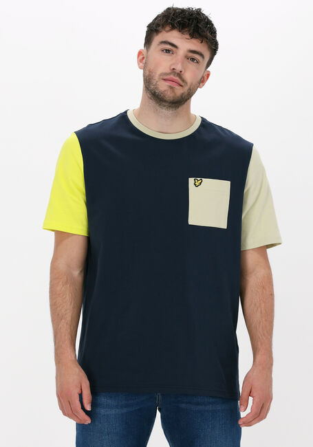 LYLE & SCOTT T-shirt CONTRAST T-SHIRT Bleu foncé - large