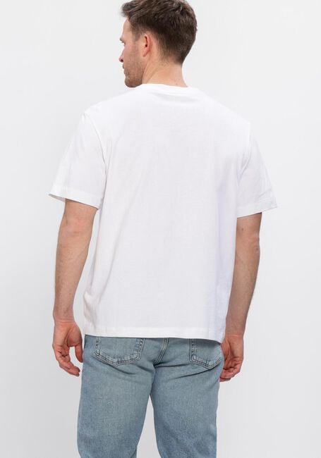 CALVIN KLEIN T-shirt SS 20S JERSEY EASY COIN POCKET T en blanc - large