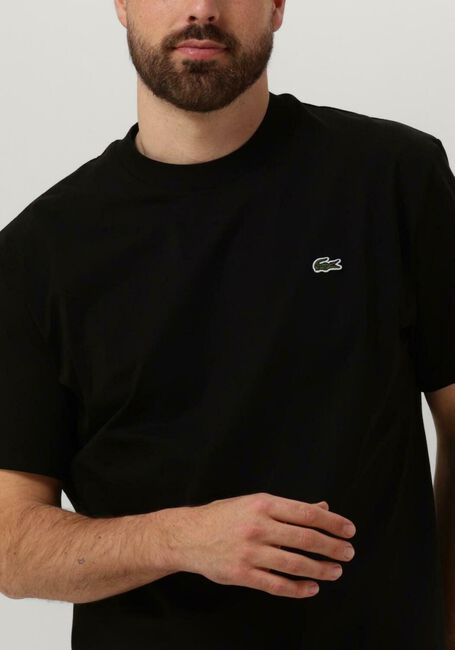 Zwarte LACOSTE T-shirt 1HT1 MENS TEE-SHIRT 01 - large
