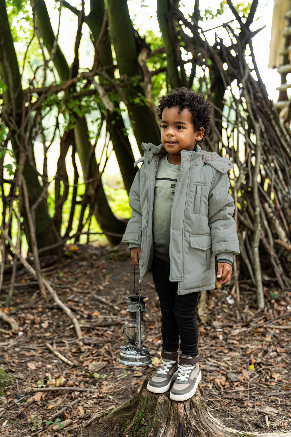 KOKO NOKO Parkas Q52816 en vert - large