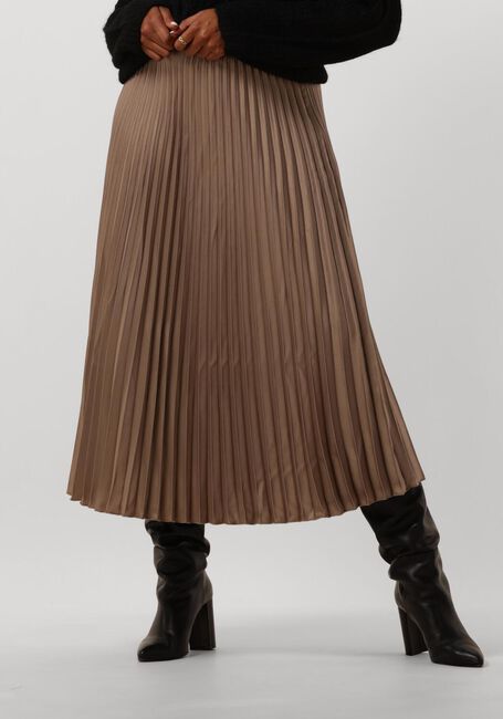 Y.A.S. Jupe midi YASCELINE HW MIDI SKIRT S. en beige - large