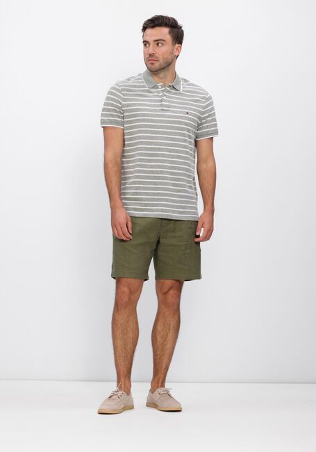 TOMMY HILFIGER Pantalon courte DOVER 8 PO SORONA LINEN 2/2 en vert - large