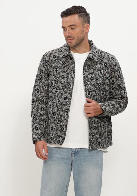 JC RAGS Surchemise OVERSHIRT BENJI JACQUARD Gris fonc&eacute; - large