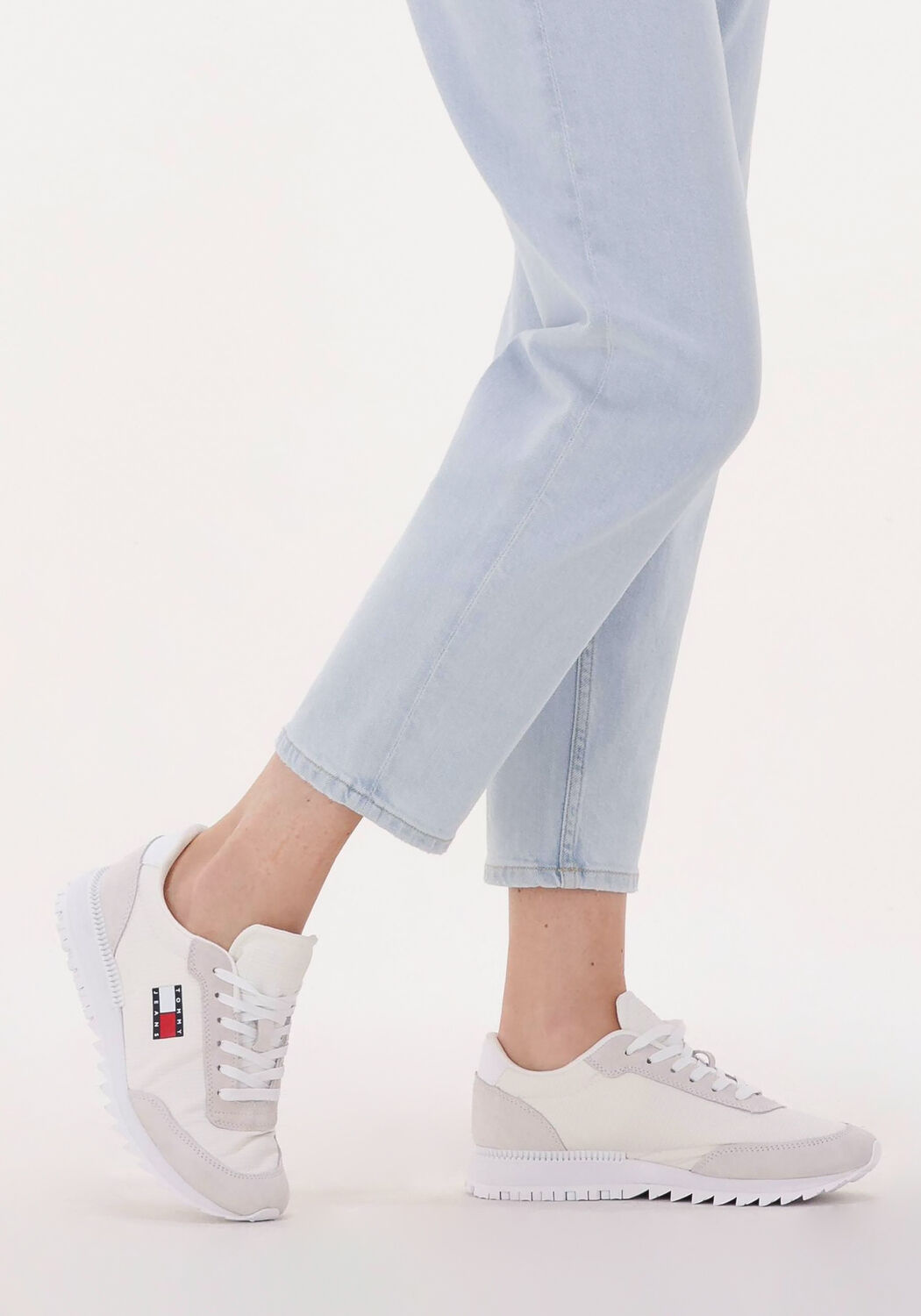 Witte TOMMY JEANS Sneakers TOMMY JEANS RETRO EVOLVE WMN - large
