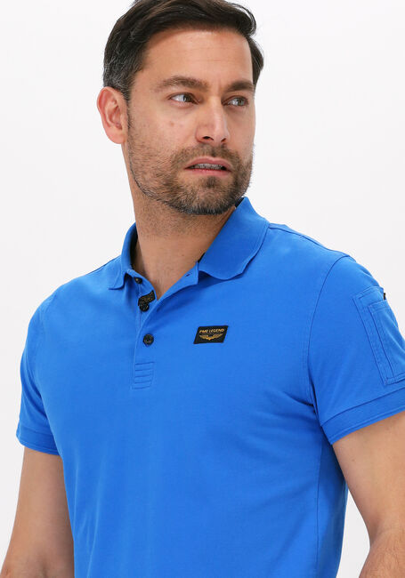 Blauwe PME LEGEND Polo TRACKWAY POLO - large