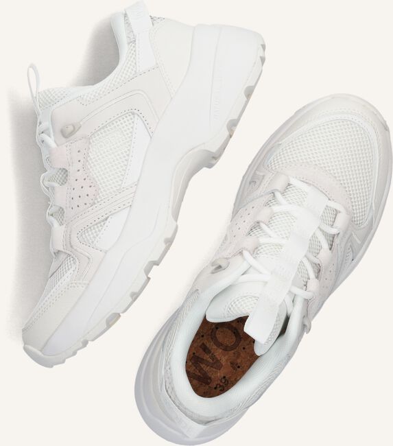 Witte WODEN Sneakers SIF REFLECTIVE Witte WODEN Sneakers SIF REFLECTIVE - large