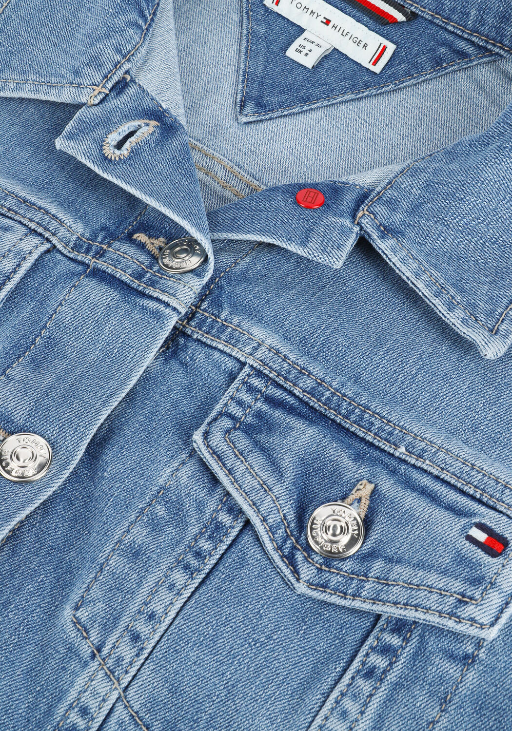 TOMMY HILFIGER Veste en jean DNM SLIM JACKET IZZ Bleu clair - large