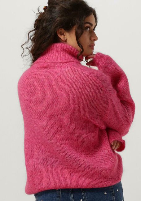 Y.A.S. Col roulé YASLAMBI LS KNIT ROLLNECK PULLOVER S. Fuchsia - large