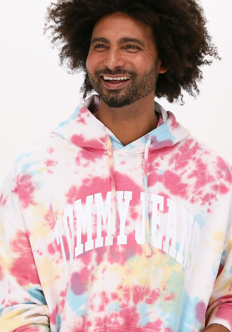 TOMMY JEANS Chandail TJM AOP TIE DYE HOODIE en multicolore - large